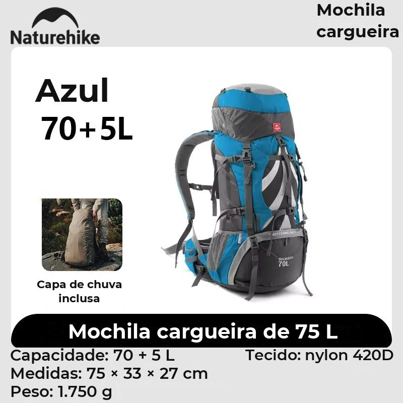 Bolsa de Água Dobrável Naturehike 10 L com Torneira