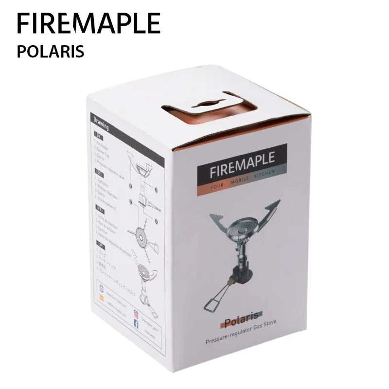 Fogareiro Fire-Maple Polaris com Regulador de Pressão