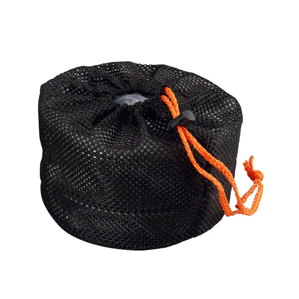 Kit de Panelas para Camping 11 Peças – bolsa de tela para transporte