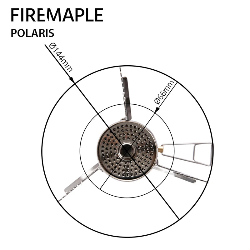 Fogareiro Fire-Maple Polaris com Regulador de Pressão