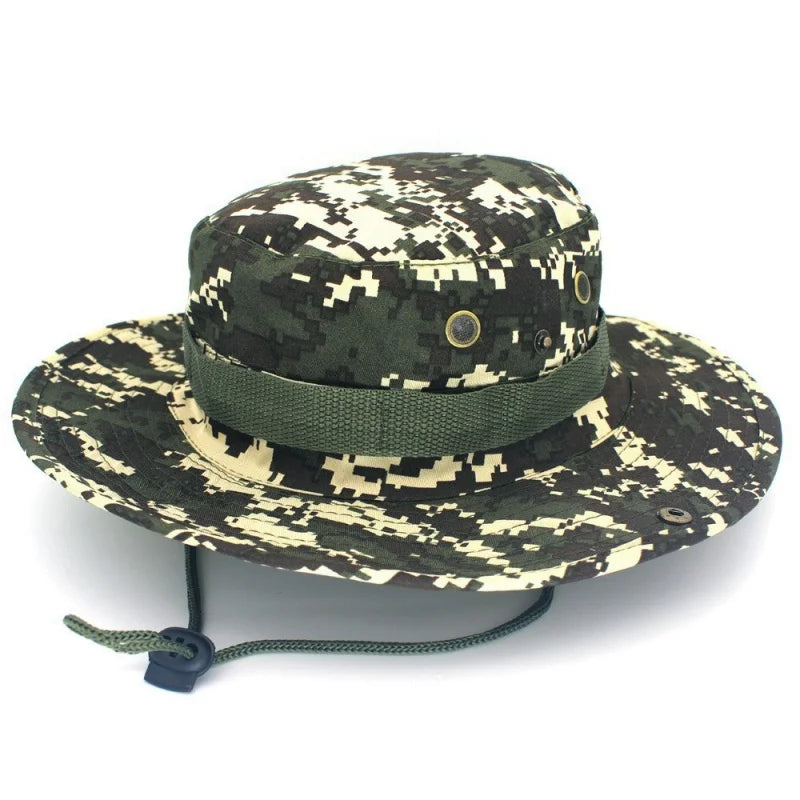 Chapéu Boonie Camuflado – estampa Digital verde