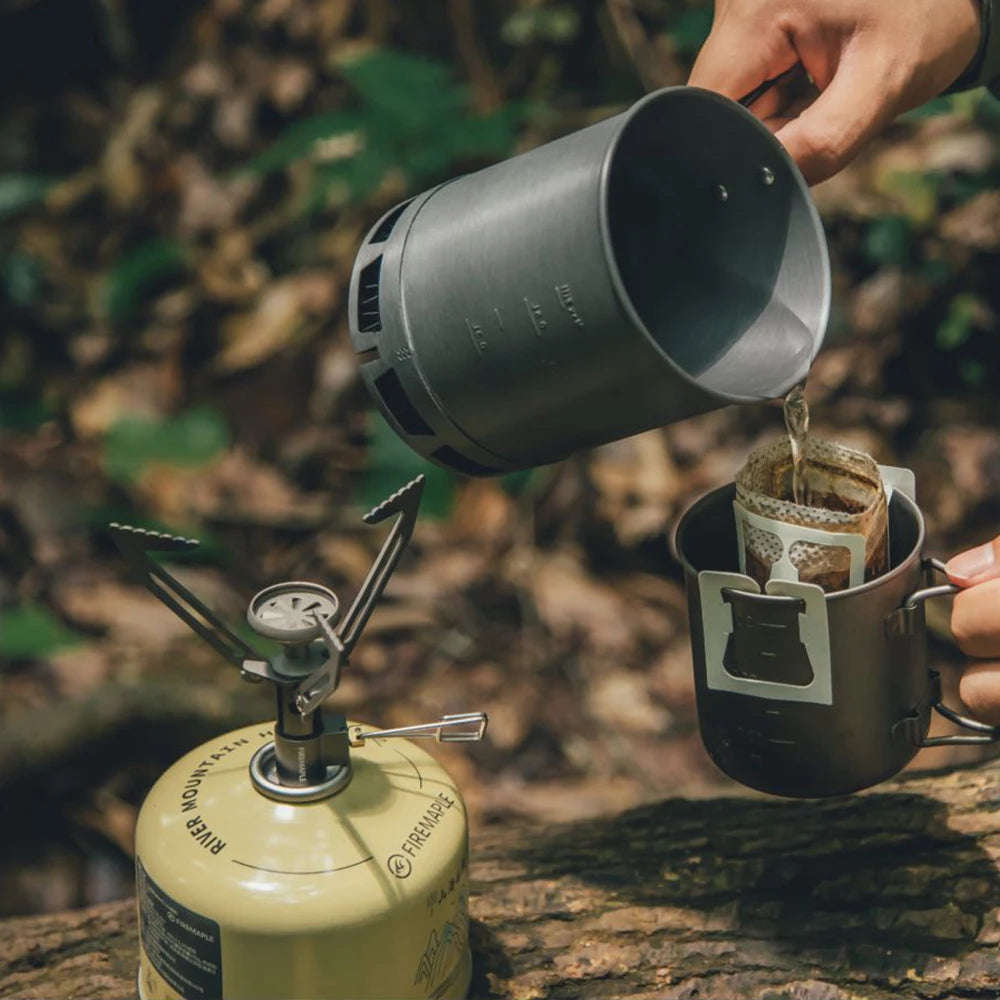 Sistema de Cozinha Fire-Maple Petrel (Panela + Fogareiro)
