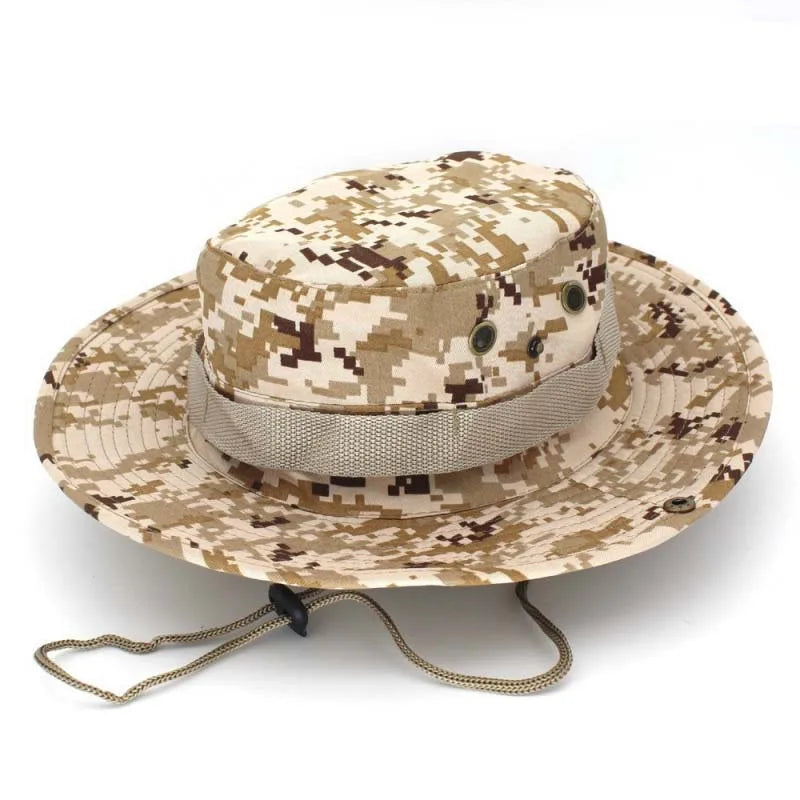 Chapéu Boonie Camuflado – estampa Digital deserto