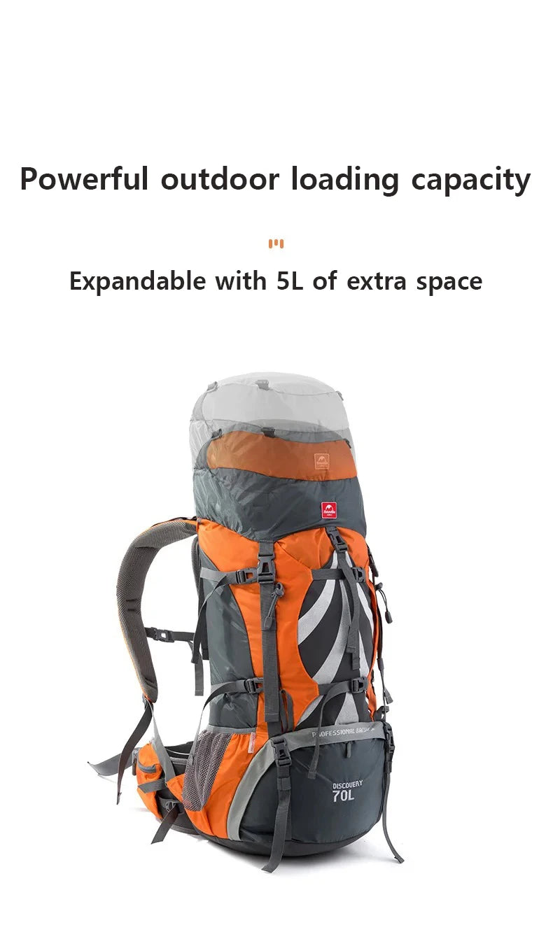 Mochila Cargueira Naturehike 70 L