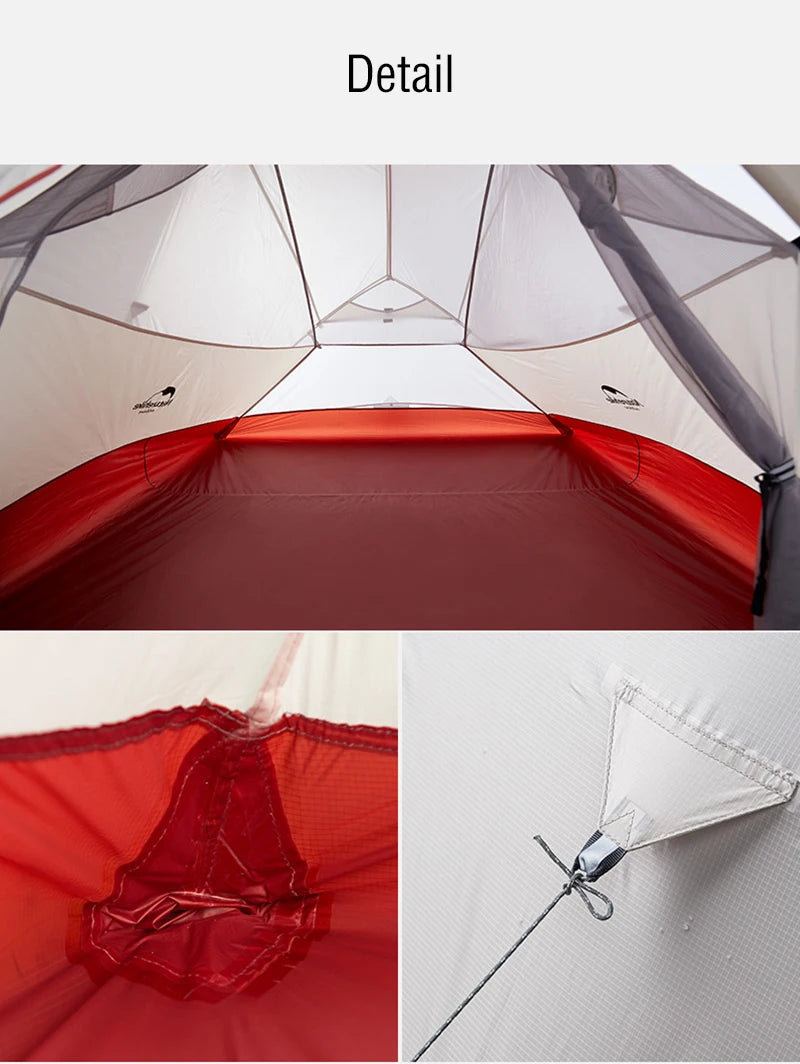 Barraca Ultraleve Naturehike Cloud Up e Mongar 2