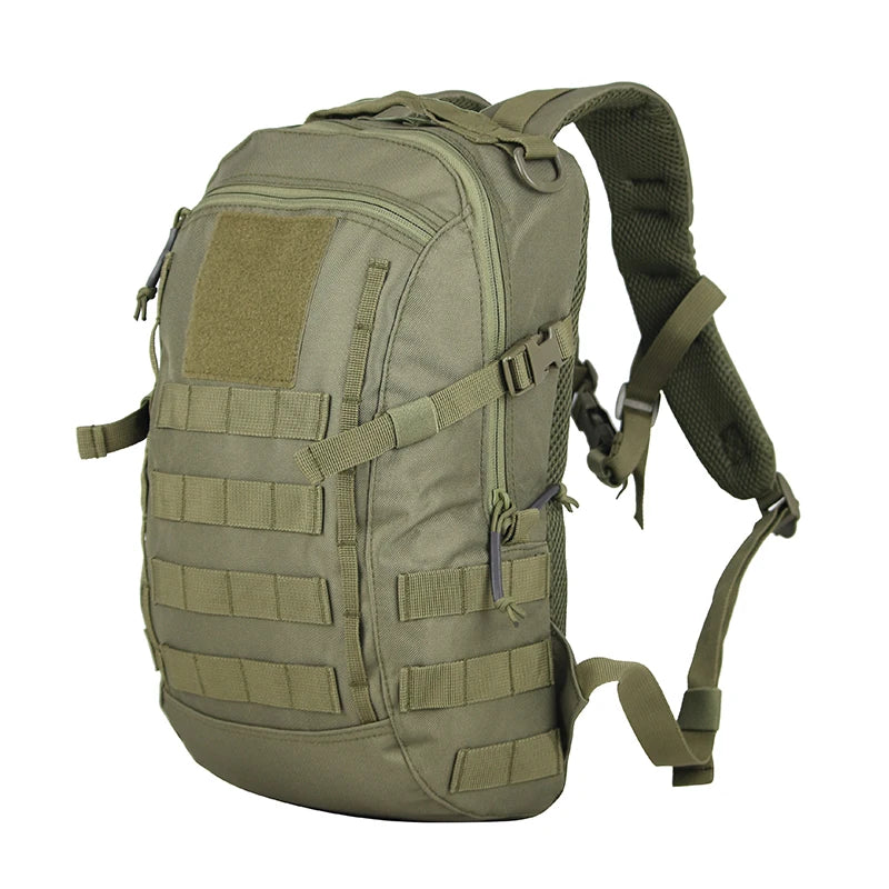 Mochila Tática 20L MOLLE – cor verde