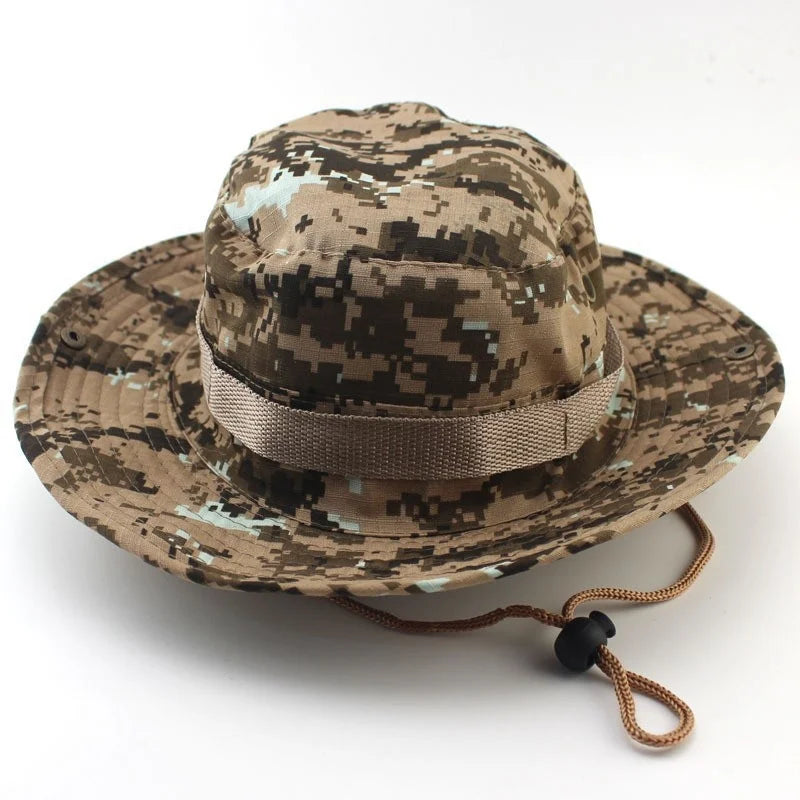 Chapéu Boonie Camuflado – estampa Digital terra