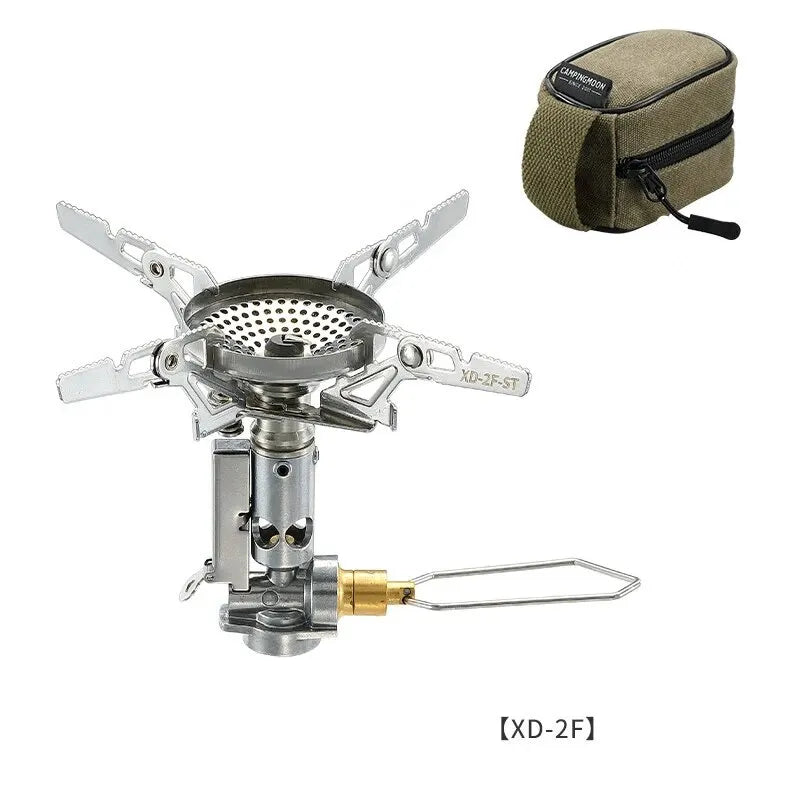 Fogareiro Campingmoon XD-2F com Regulador de Pressão