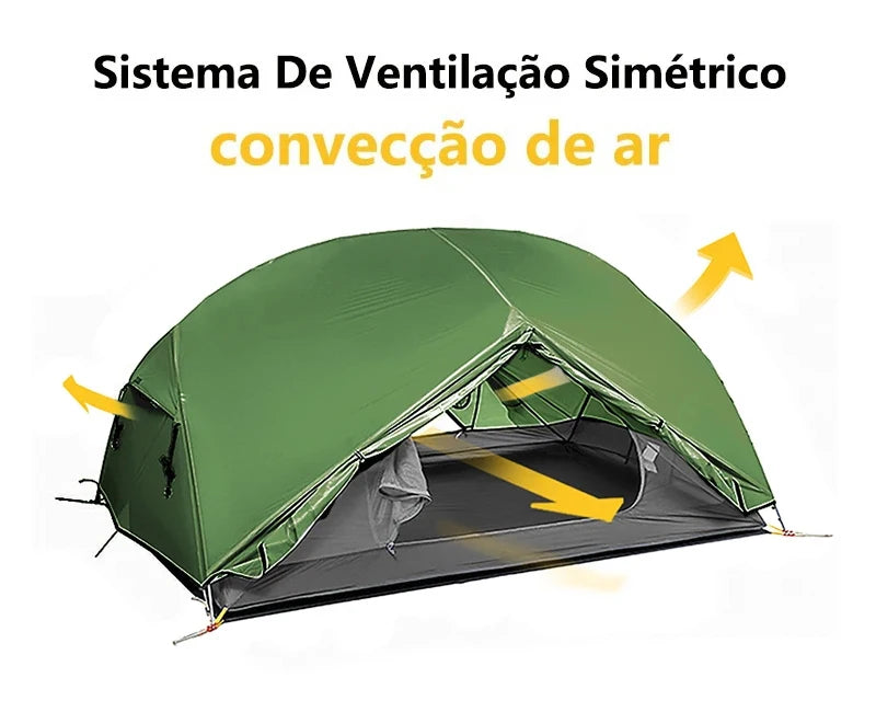 Barraca Ultraleve Naturehike Cloud Up e Mongar 2