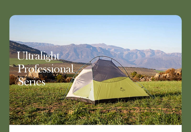 Barraca Ultraleve Naturehike Cloud Up e Mongar 2