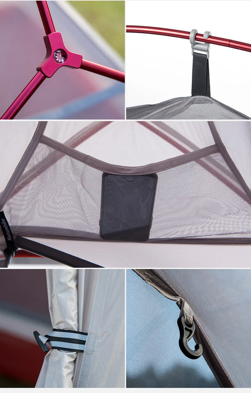 Barraca Ultraleve Naturehike Cloud Up e Mongar 2