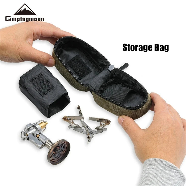 Fogareiro Campingmoon XD-2F com Regulador de Pressão