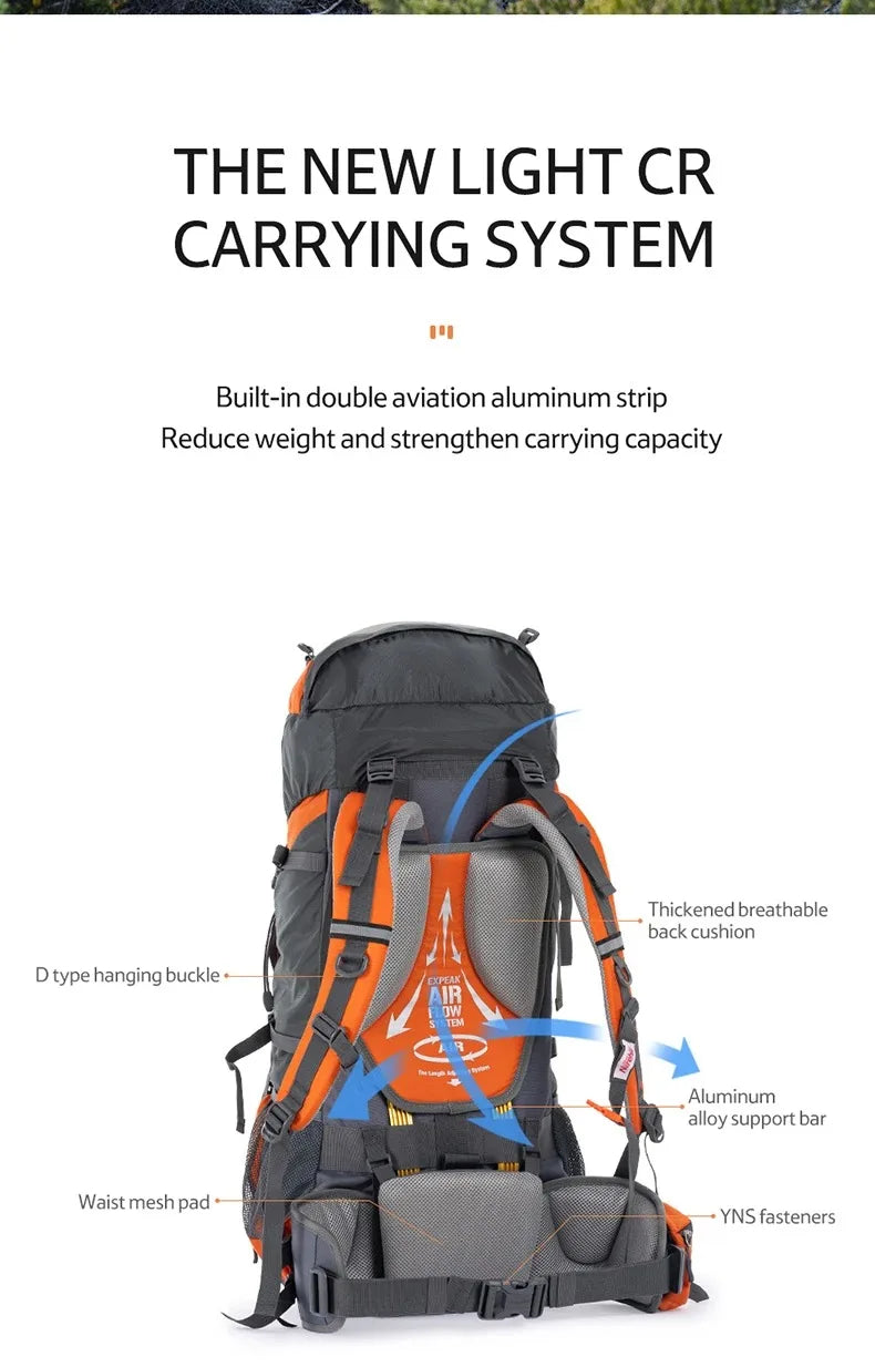 Mochila Cargueira Naturehike 70 L