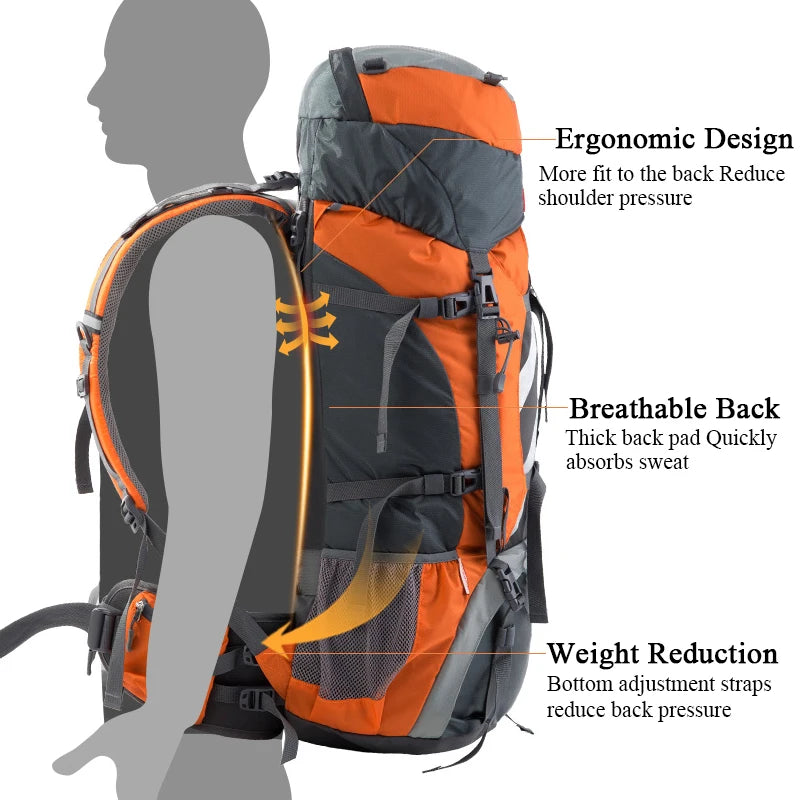 Mochila Cargueira Naturehike 70 L