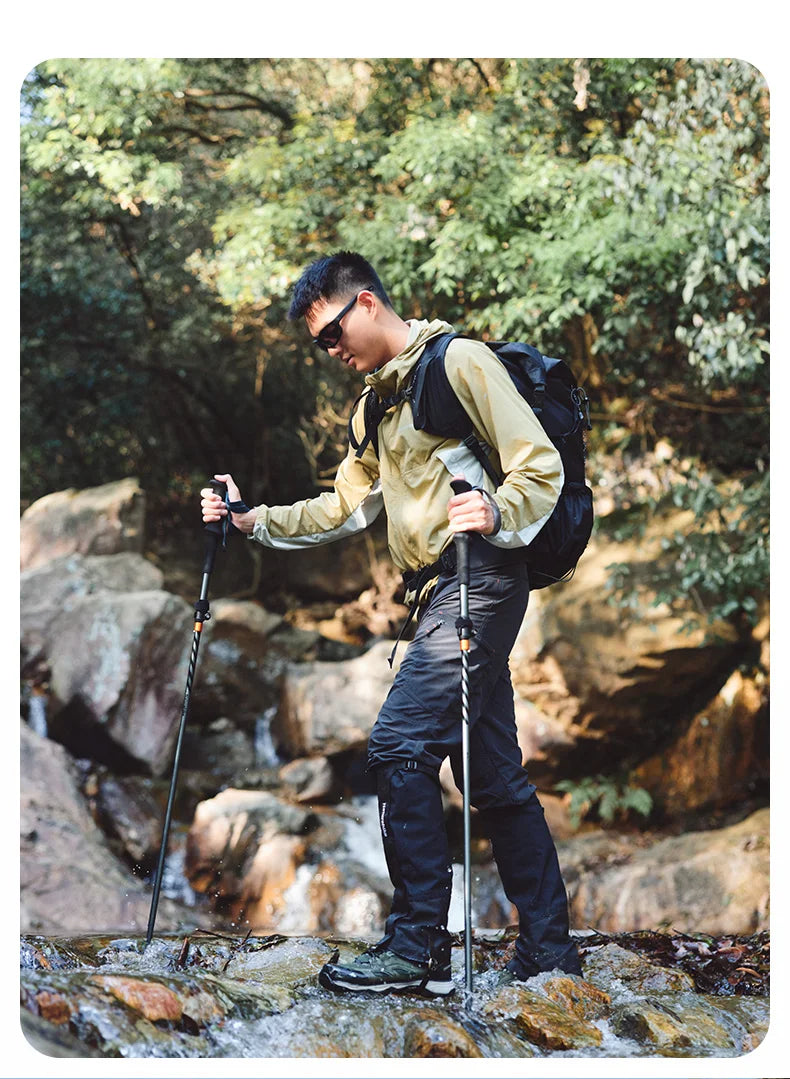 Bastões de Caminhada Naturehike de Fibra de Carbono (Par)