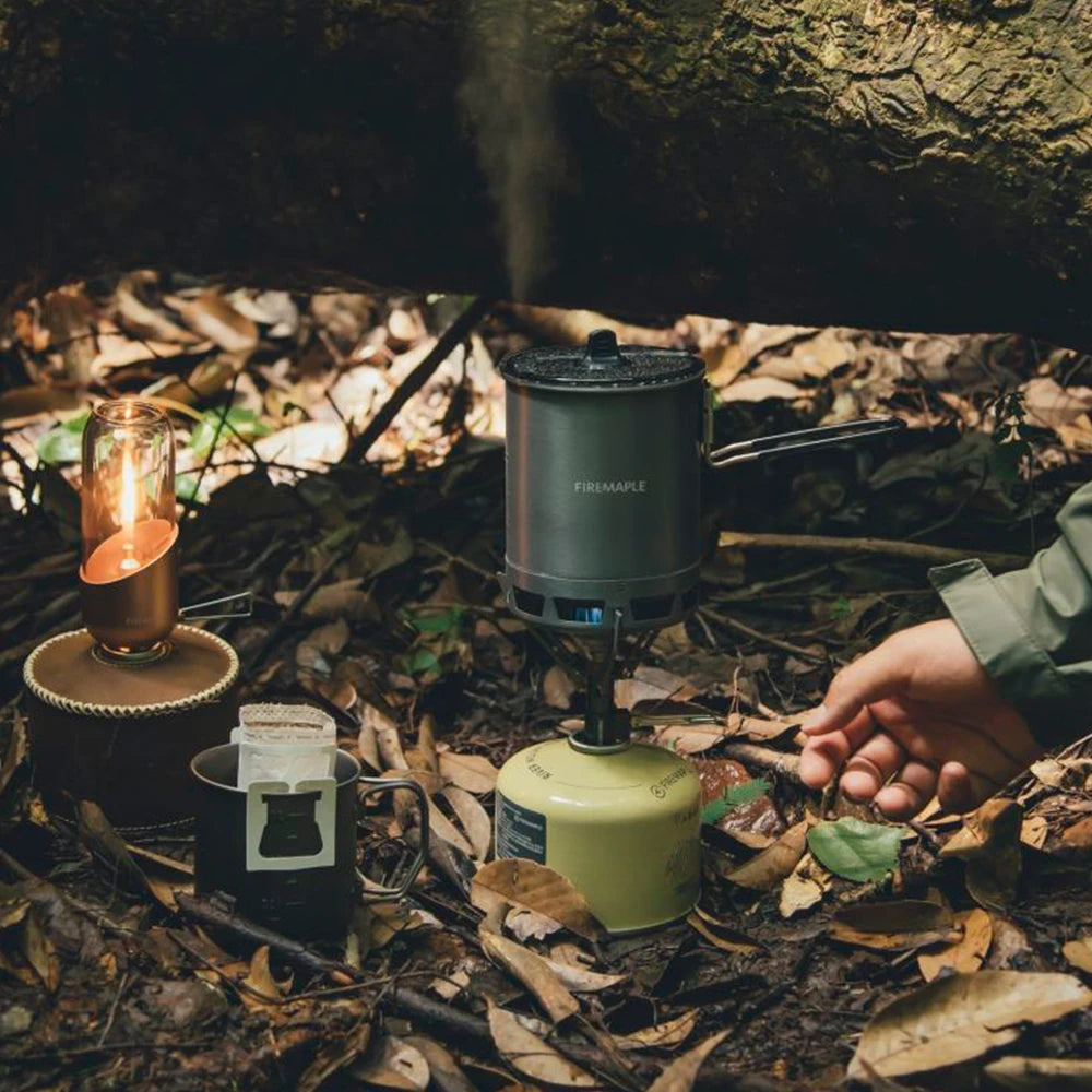 Sistema de Cozinha Fire-Maple Petrel (Panela + Fogareiro)