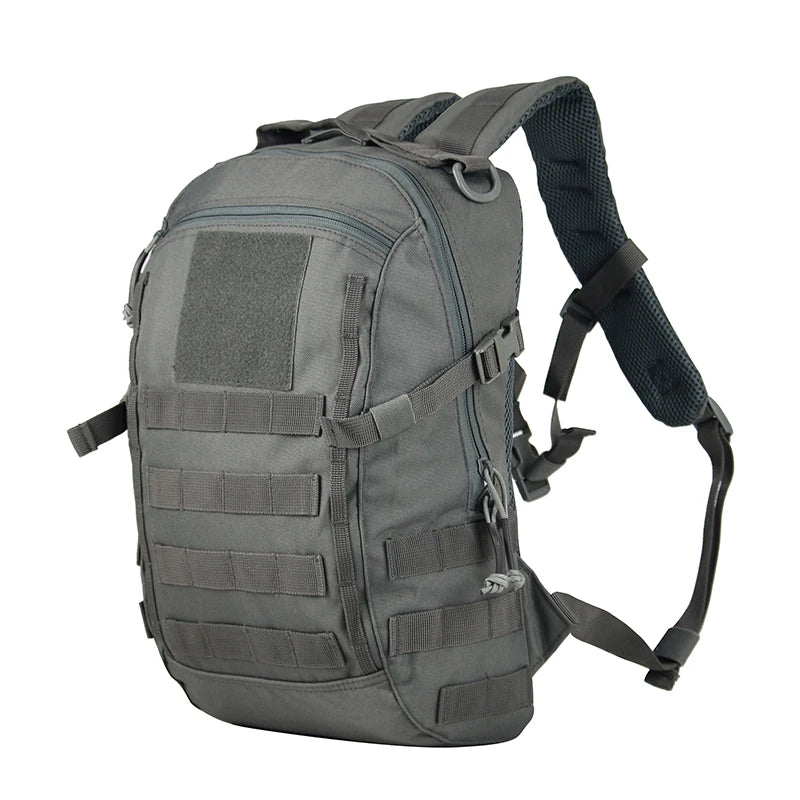 Mochila Tática 20L MOLLE – cor cinza