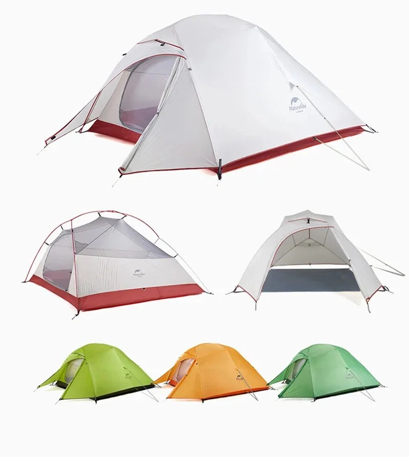 Barraca Ultraleve Naturehike Cloud Up e Mongar 2