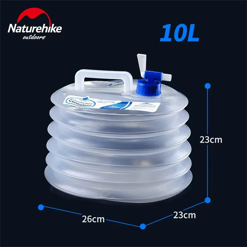 Galão Dobrável Naturehike com Torneira (5, 10 ou 15 L)