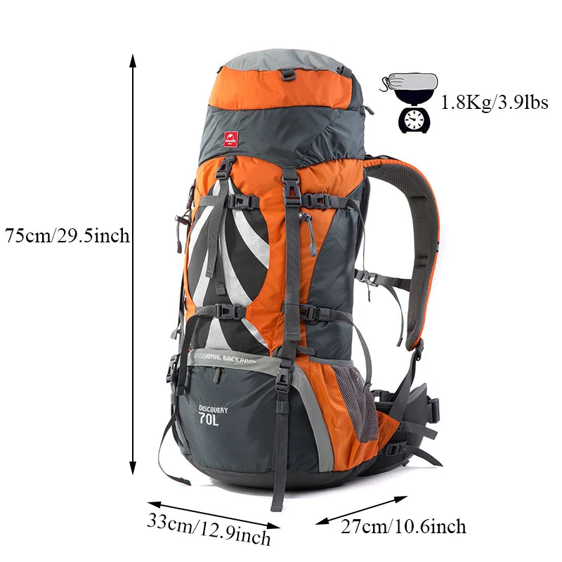 Mochila Cargueira Naturehike 70 L