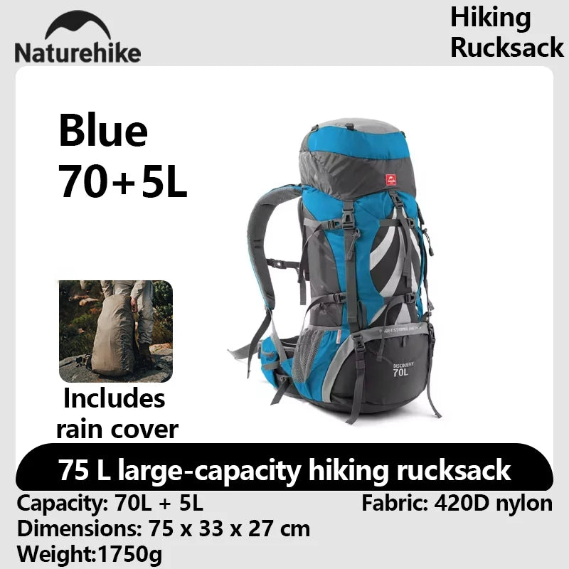 Mochila Cargueira Naturehike 70 L