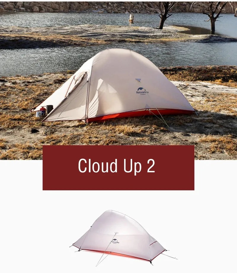 Barraca Ultraleve Naturehike Cloud Up e Mongar 2