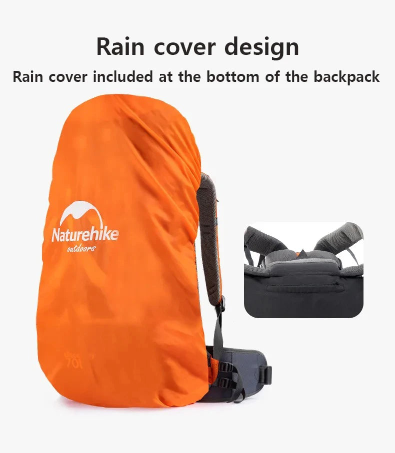 Mochila Cargueira Naturehike 70 L