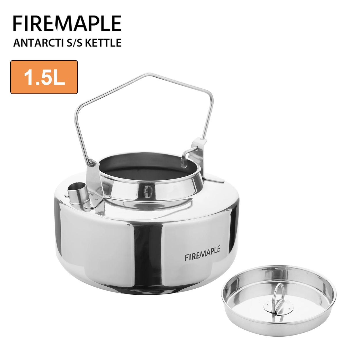 Chaleira Fire-Maple Antarcti em Aço Inox