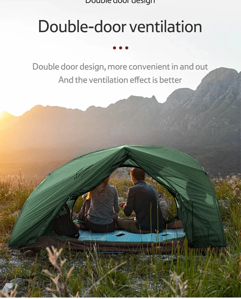 Barraca Ultraleve Naturehike Cloud Up e Mongar 2