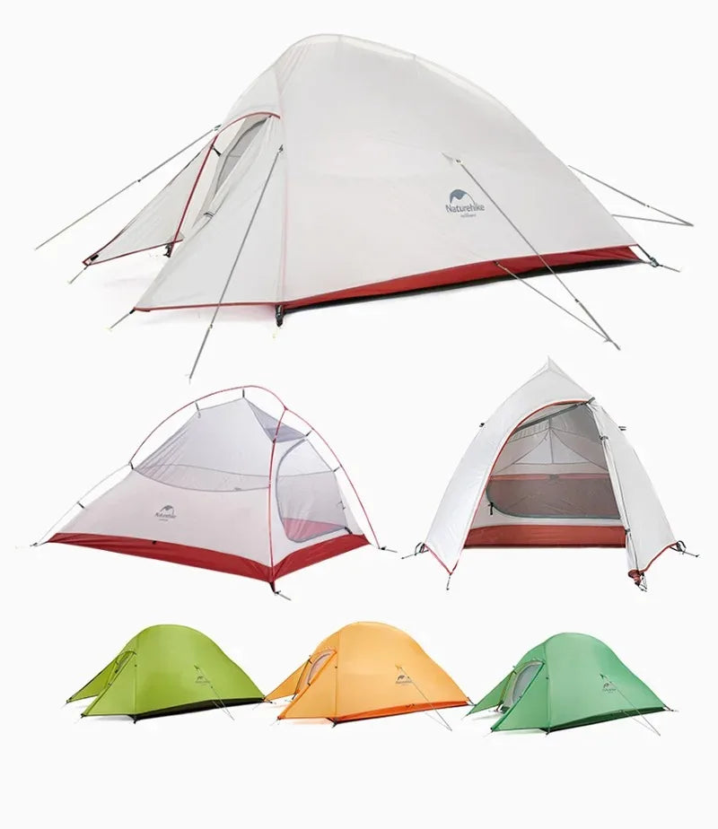 Barraca Ultraleve Naturehike Cloud Up e Mongar 2