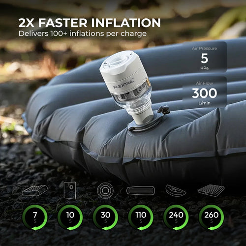 Bomba de Ar e Lanterna Flextail Tiny Pump 3X