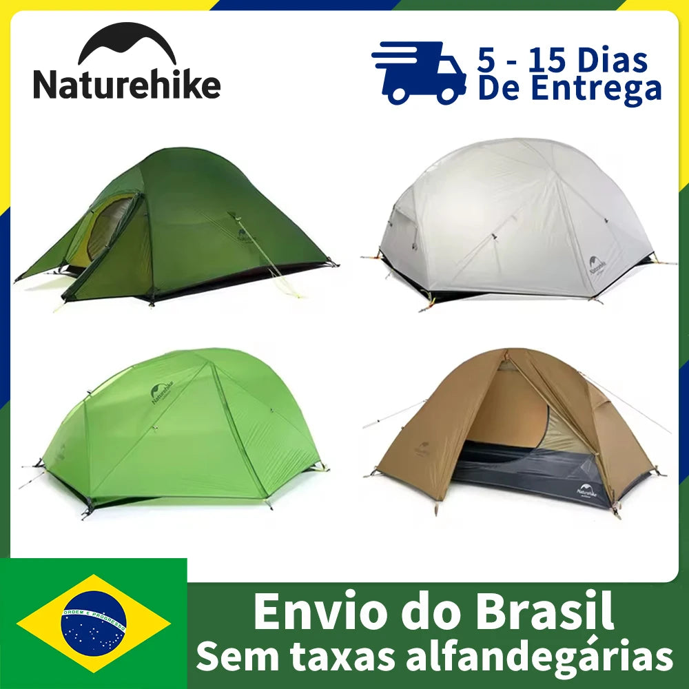 Barraca Ultraleve Naturehike Cloud Up e Mongar 2