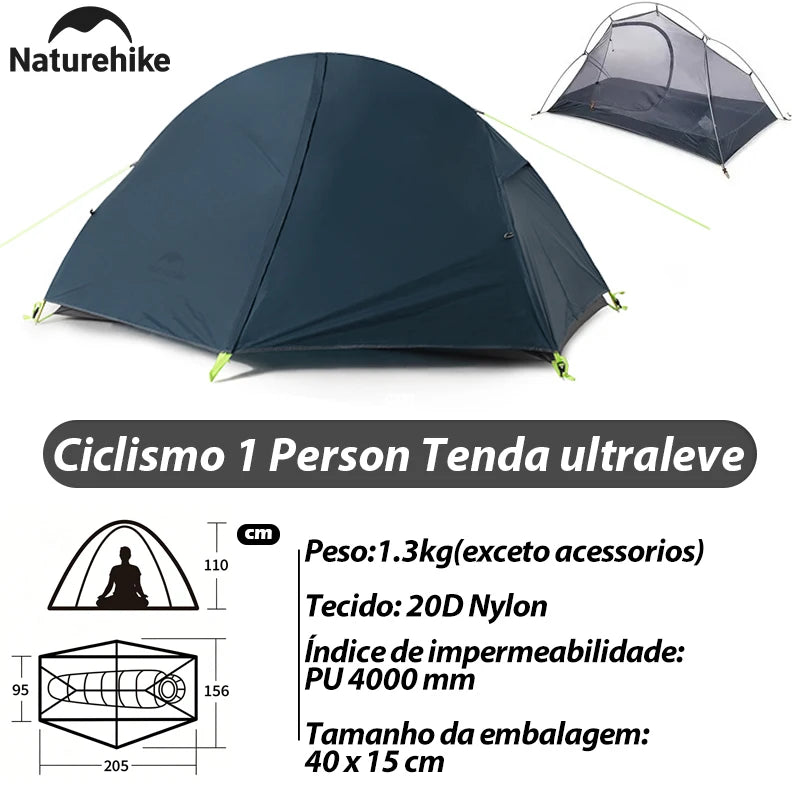 Barraca Ultraleve Naturehike Cloud Up e Mongar 2
