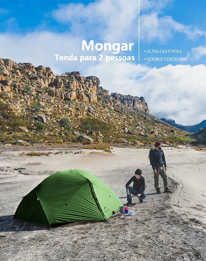 Barraca Ultraleve Naturehike Cloud Up e Mongar 2
