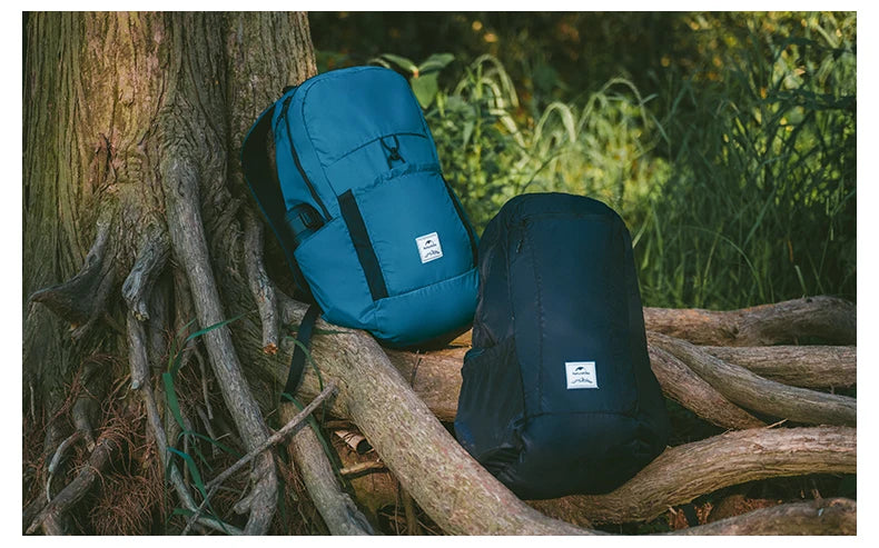 Mochila Dobrável Naturehike Cloudy Goose – dobrada no próprio bolso